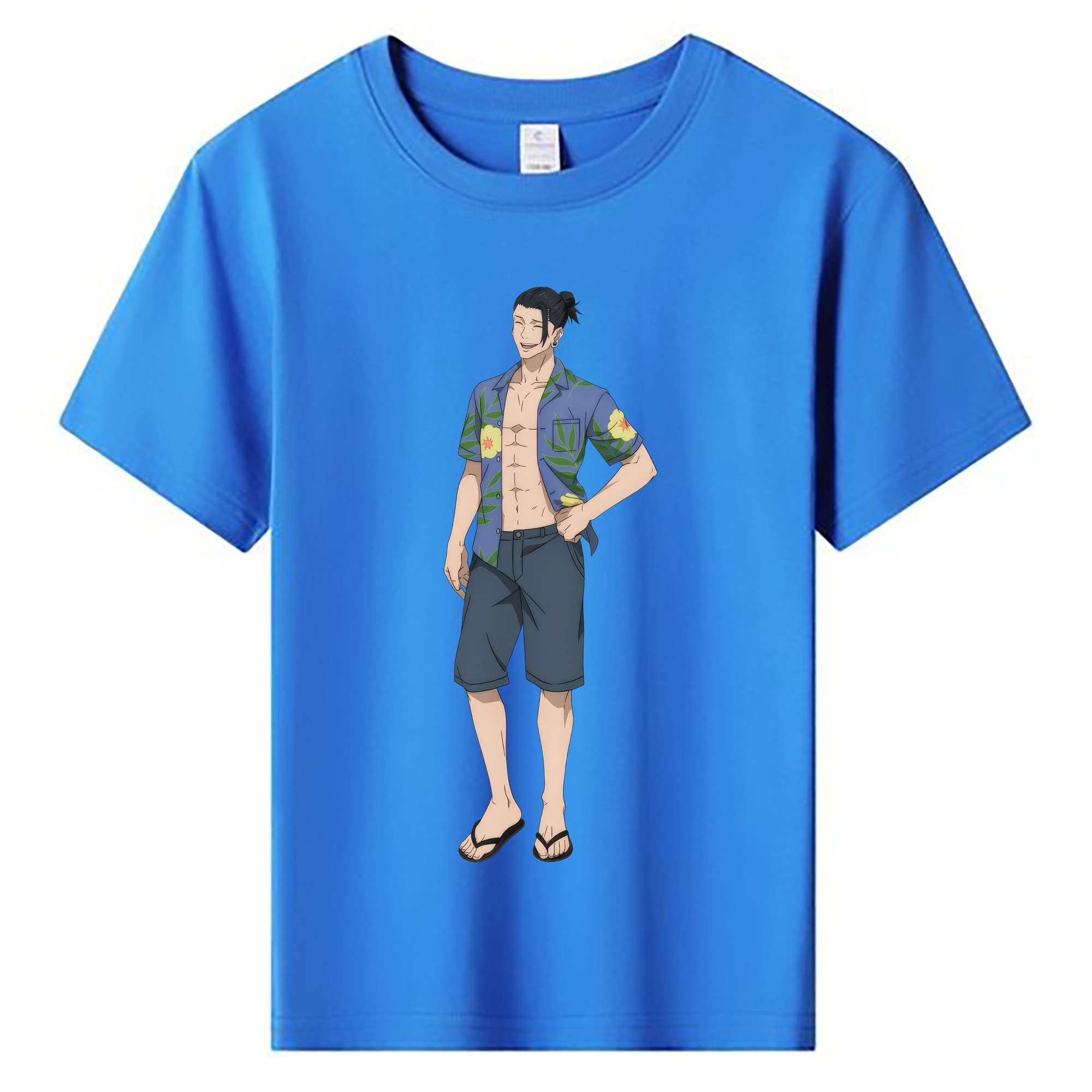 （画像用） 呪術廻戦 Jujutsu Kaisen 綿100％キッズTシャツ（フロントプリント）